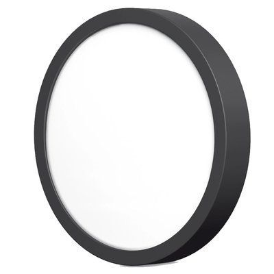 VIDEX 18W 5000K Black LED світильник круглий накладний 99-00017547 фото