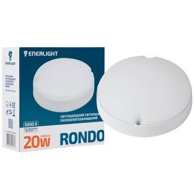ENERLIGHT RONDO Світильник світлодіодний 20Вт 5000К IP65 99-00015234 фото