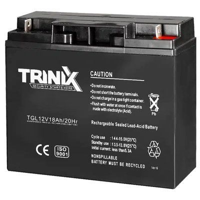 TRINIX GEL 12V 18Ah Акумуляторна батарея 99-00021138 фото