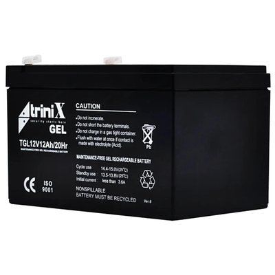 TRINIX GEL 12V 12Ah Акумуляторна батарея 99-00021141 фото