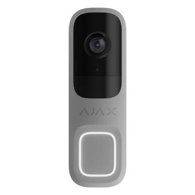 Відеодзвінок Ajax Doorbell Grey (66393.125.GR1) 35-0000466 фото