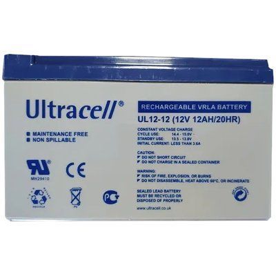 Ultracell UCG 12-12 AGM 12V 12 Ah Акумуляторна батарея 99-00021326 фото