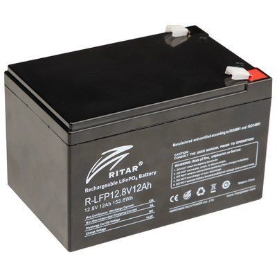 Ritar R-LFP12.8V12AH Акумуляторна батарея 99-00018504 фото