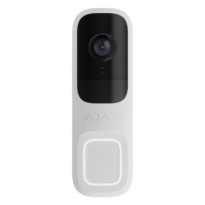 Відеодзвінок Ajax Doorbell White (66390.125.WH1) 35-0000467 фото