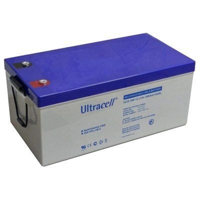 Ultracell UCG250-12 GEL 12 V 250 Ah Акумуляторна батарея 99-00020759 фото
