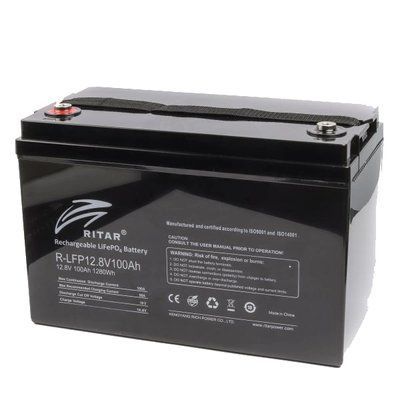 Ritar R-LFP12.8V100AH Акумуляторна батарея з bluetooth 99-00018507 фото