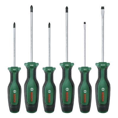 Bosch (1600A02BX7) PH/PZ/SL 6 шт Набір викруток 99-00023372 фото