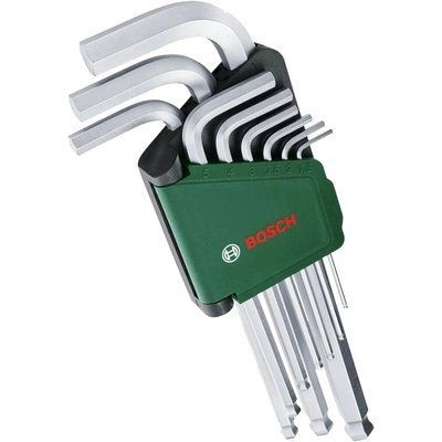 Bosch (1600A02BX9) 9 шт 1.5-10 мм Набір шестигранних ключів 99-00023374 фото