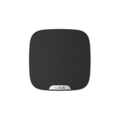 Лицьова панель Ajax Brandplate для брендування вуличної сирени StreetSiren DoubleDeck (10 шт.) Black 35-0000184 фото
