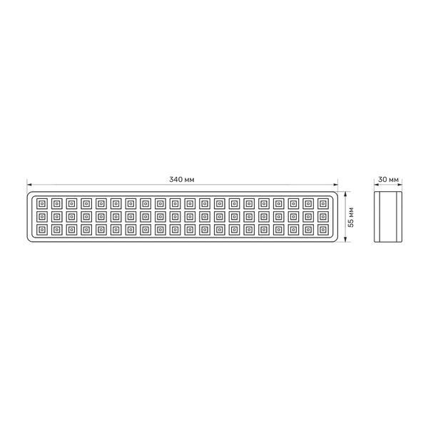TITANUM&nbsp;TL-EM1108 LED світильник аварійний 60 LED 6500K 230V 99-00015177 фото