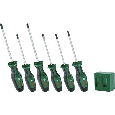 Bosch (1600A02W7L) PH/PZ/SL/Torx 6 шт + намагнічувач Набір викруток 99-00023387 фото