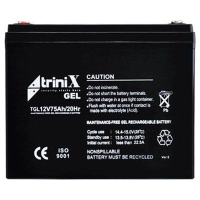 Trinix TGL12V75Ah/20Hr Акумулятор гелевий 12В 75А&bull;год 99-00011439 фото