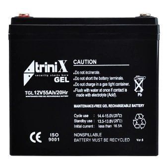 Trinix 12В Акумулятор гелевий 55 А&bull;г 99-00011483 фото