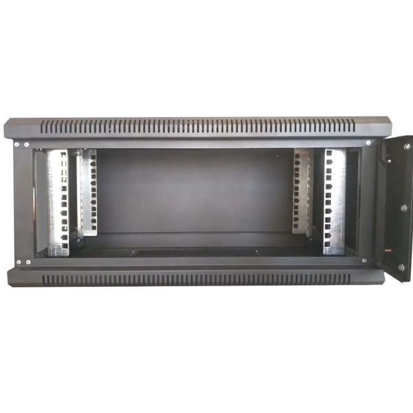Hypernet WMNC-4U-FLAT-BLACK Шафа коммутаційна настінна 4U 600x450 99-00015193 фото