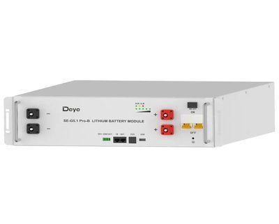 Deye SE-G5.1 Pro-B 51.2В 100А&bull;год 100А Літієва акумуляторна батарея 99-00022882 фото
