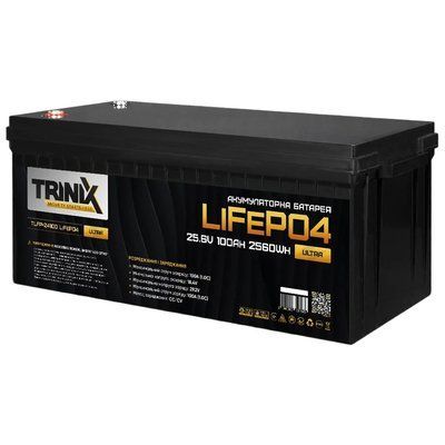 Trinix TLFP-24100 Ultra 25.6В 100А&bull;год 100А Літієва акумуляторна батарея 99-00022990 фото