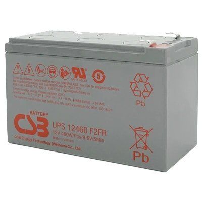 CSB UPS12460F2FR 12V9Ah Акумуляторна батарея 99-00020864 фото