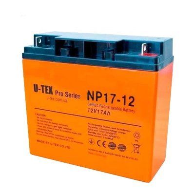 U-tex PRO 12В / 17 Ah Акумулятор 99-00011669 фото