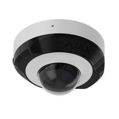 Дротова охоронна IP-камера Ajax DomeCam Mini (8 Mp/4 mm) White 35-0000256 фото